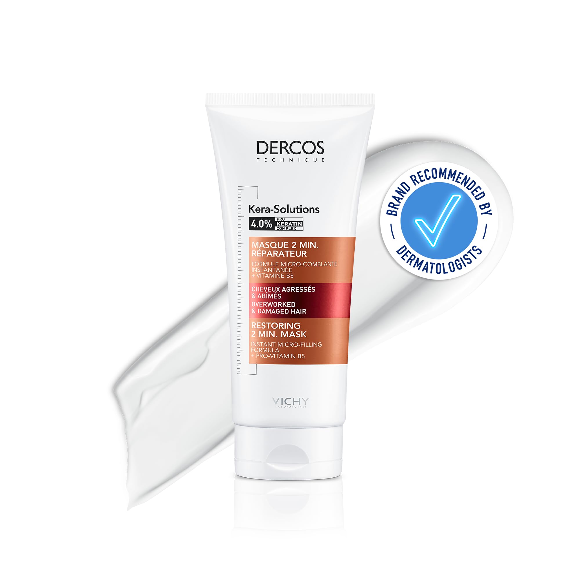 Vichy Dercos Kera-Solutions Restoring 2-Minute Conditioning Hair Mask 200ml