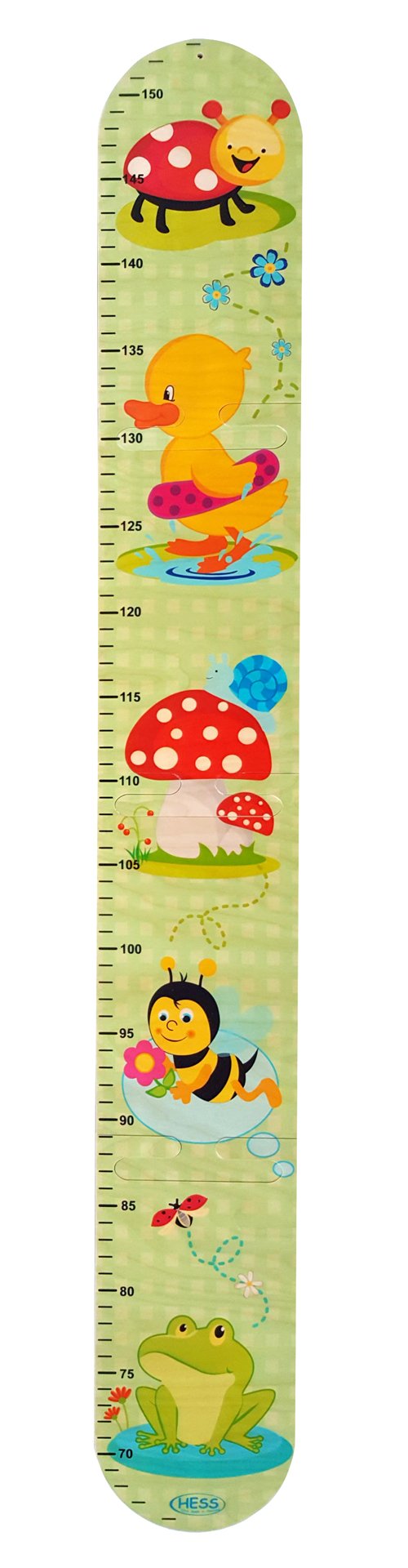 Hess 14604 Beetles and Friends Measuring Stick Puzzle