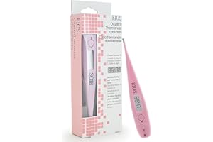 BIOS Diagnostics Ovulation Thermometer, High Accuracy to 1/100th degree, Temperature Tracking, Chart included, Clinically Acc