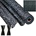 Fun Express Star Gossamer Black with Silver (100 ft) - VBS Vacation Bible School Supplies/Decor