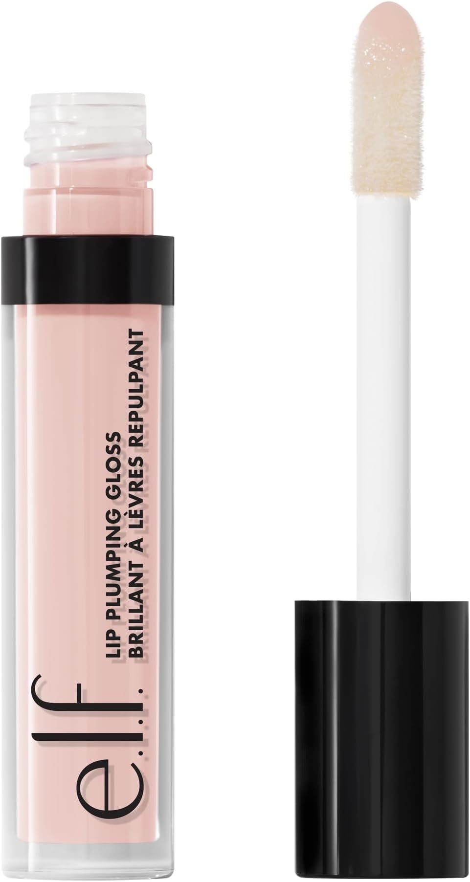 e.l.f. Lip Plumping Gloss Pink Paloma 0.09 Fl Oz High Shine Lips