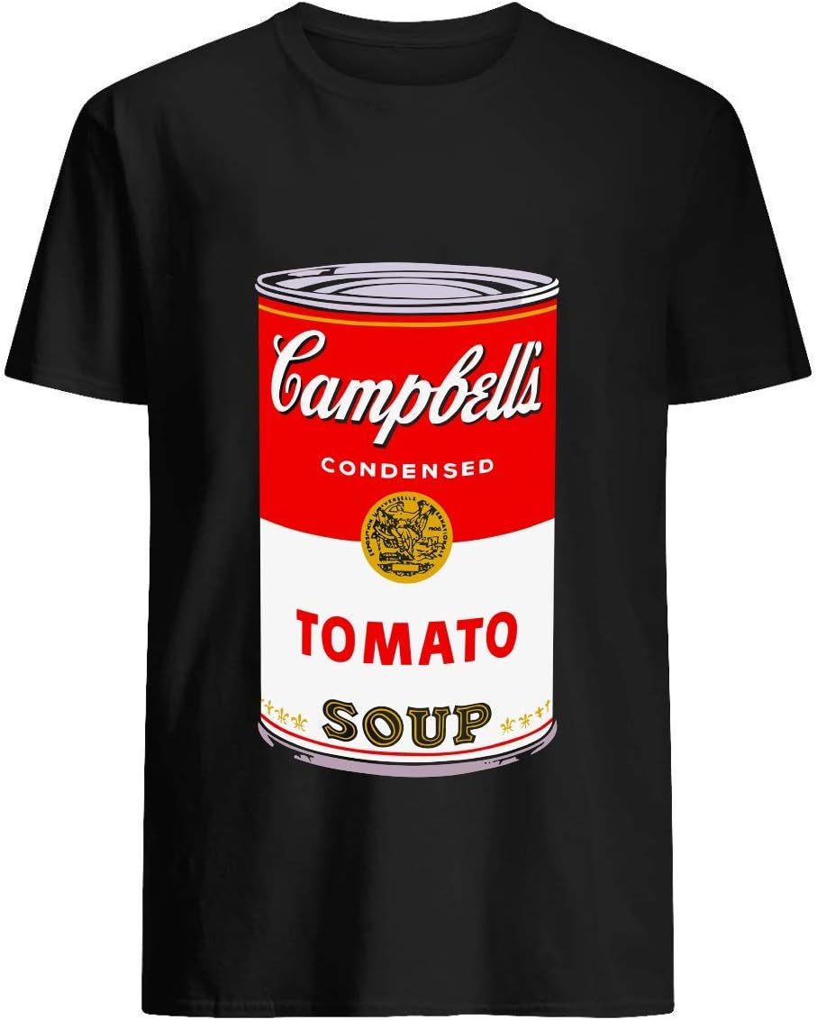 Campbell s Tomato Soup Can - Andy Warhol 48 Cotton short sleeve T shirt, Hoodie for Men Women Unisex