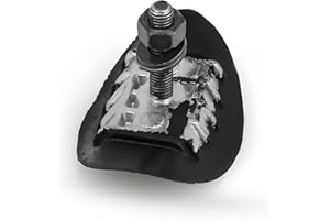 KVAEY Motorcycle Wheel Rim Lock, 1.6" Motorcycle Tire Clamp Wheel Lock with Molded Rubber Stoppers Prevent Inner Tube Wear, M