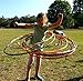 KID's HULA HOOPS - Quality Weighted Children’s Hula Hoops! Great For Exercise, Dance, Fitness & FUN! NO Instructions needed! Same Day Dispatch! (UV White / Purple Glitter)