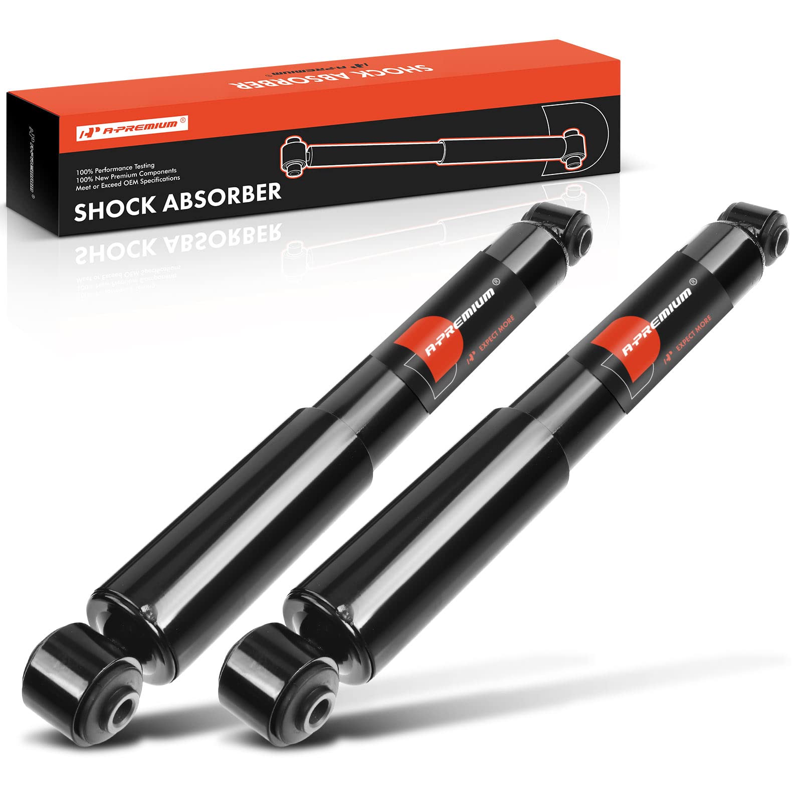Photo 1 of A-Premium Rear Pair (2) Suspension Shock Strut Absorbers Compatible with Chevrolet Cobalt HHR Pontiac G5 Pursuit Saturn Ion Astra, Driver and Passenger Side