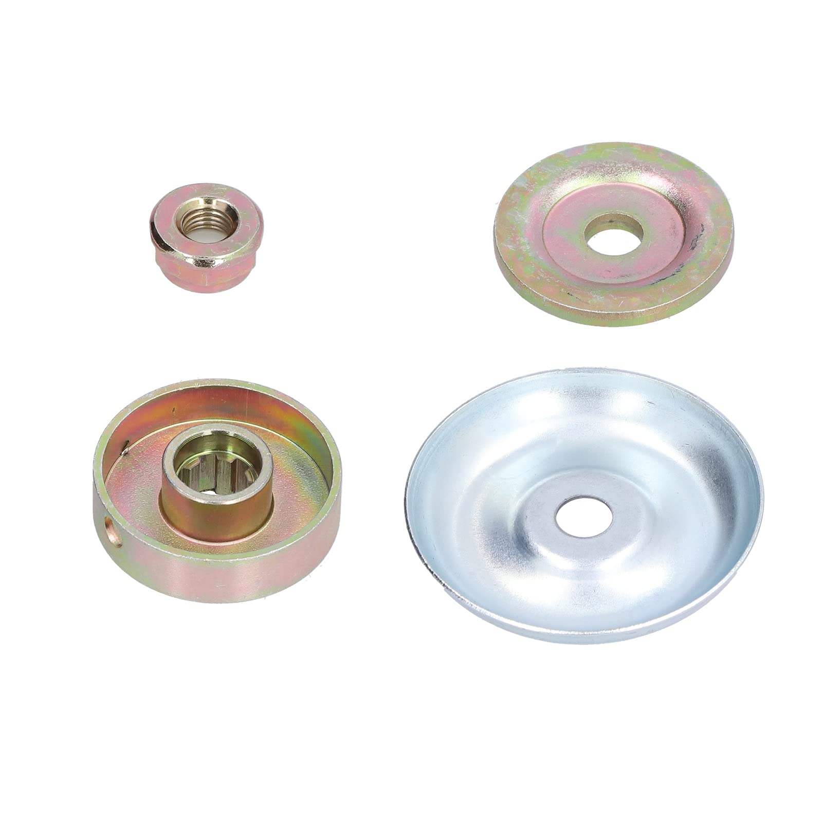 TOPINCN Thrust Plate Guard Washer Thrust Washer Rider Plate Lock Nut Trimmer Head Adapter Kit