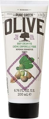OLIVE & FIG leite corporal hidratante para pele flexível, com azeite extra virgem, com aroma fresco de figo, vegan, 200 ml