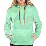 girls mint green hoodie