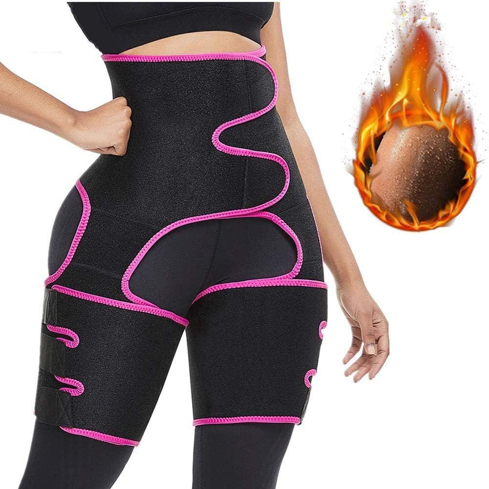 Butt Lifter Thigh Trimmer for Women Weight Loss, Invisible Adjustable Body Shaper Waist Trainer Belt, Waist Cincher Trimmer, Waist and Thigh Trimmer Slimming Body Shaper Belt