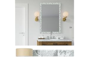 WAPANE 180" x 3.1" Peel Stick Foam Molding Trim Self Adhesive, Crown Molding Wallpaper Border Flexible, 3D Wall Edging Lines Foam Baseboard, Wall Base Moulding Trim for Home, Hotel DIY Decoration