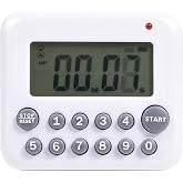 Digital Kitchen Timer, Desk Timer Magnetic Countdown Timer Study Timer Digital Clock Large Display with Loud Alarm for Cooking Exercise