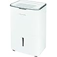 Frigidaire 50-Pint Smart Dehumidifier for Basement, Garage, Attic, 115V, Energy Star Moisture Absorber with Timer, Wi-Fi, App Control and Amazon Alexa & Google Home Compatibility in White