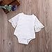 GRNSHTS Infant Baby Girl White Hollow Ruffles, Pure White, Size 6-12 Months