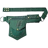 Larswon Renaissance Bag Leg Pouch for Women Renaissance Belt Festival Hip Thigh Pack