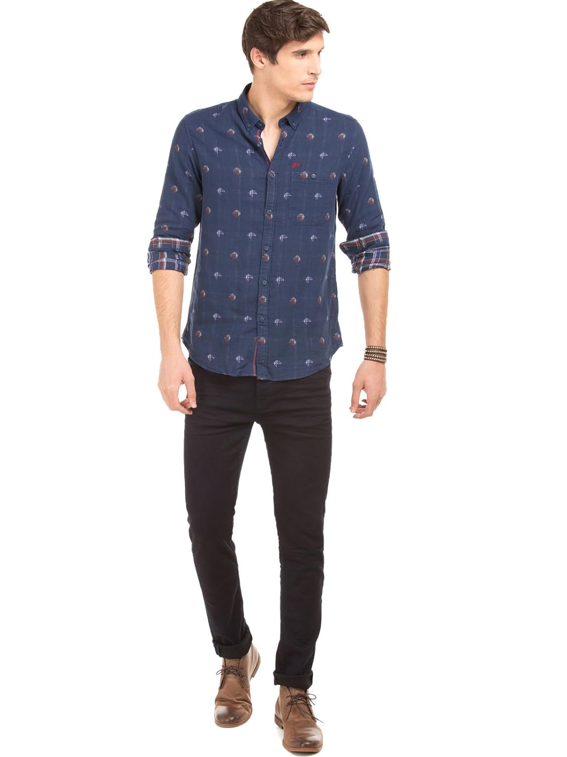 ed hardy men's dress shirt