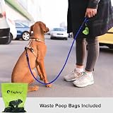 Taglory Rope Dog Lead with Padded Handle 1.0 cm Navy Reflective 1.5 m view 2