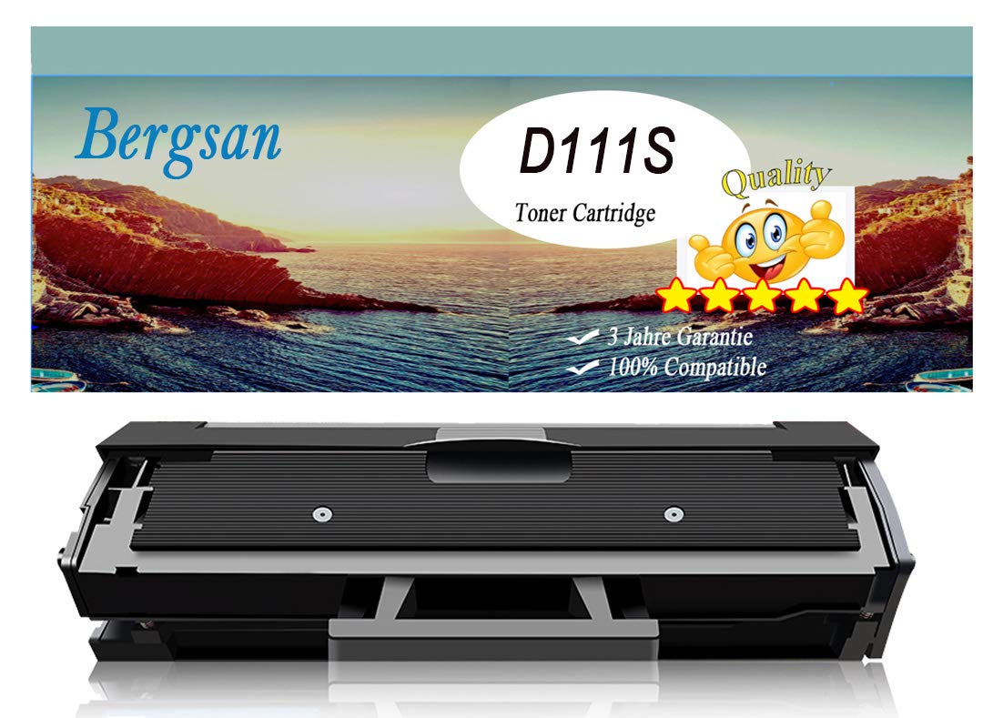 Bergsan 1 toner compatible with Samsung MLT-D111S for Xpress M2020 M2020W M2022 M2022W M2070 M2070W M2070FW M2026 M2026W M2070F M2021W M2071 M2071W 2071F. H