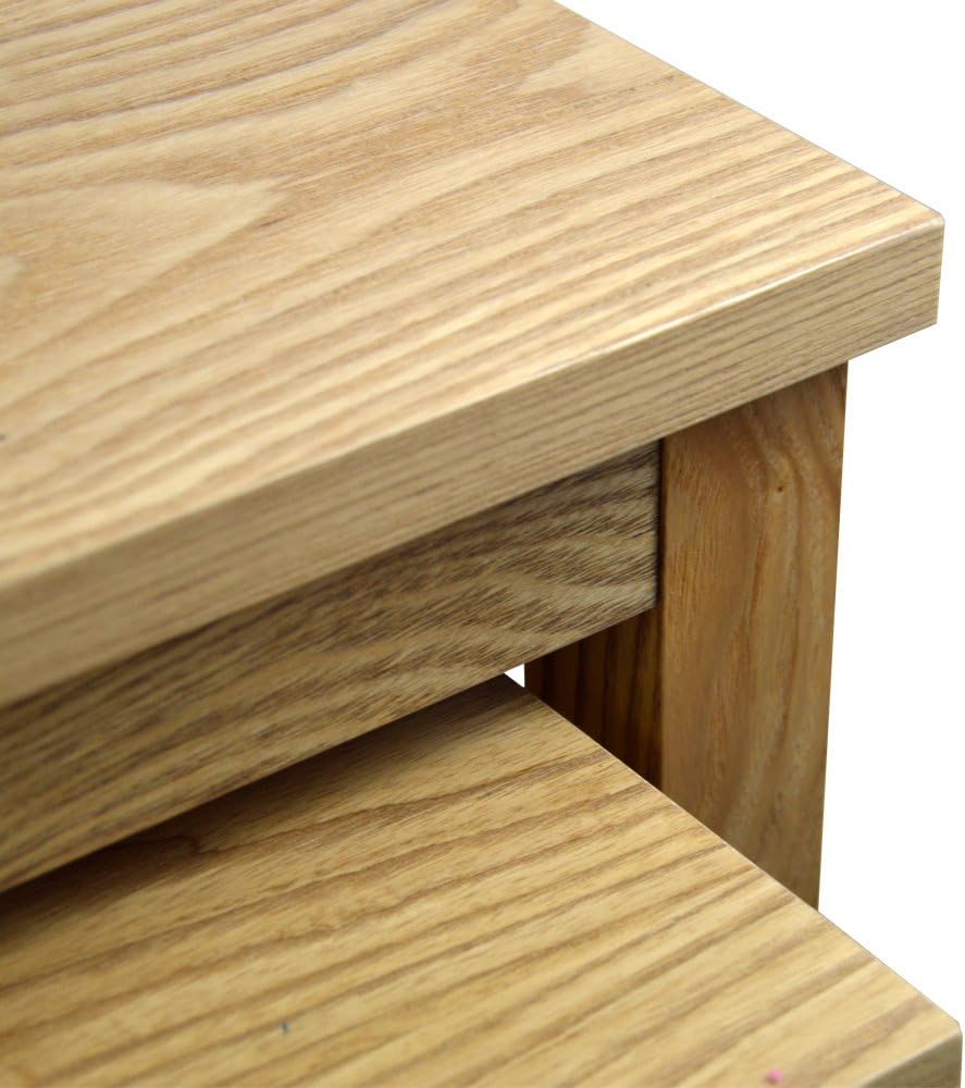 Vida Designs Ashmore Nest Of Tables, Brown, Various - Image 3