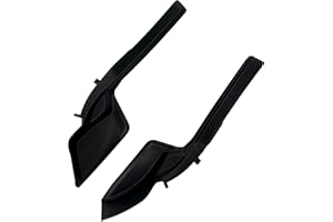 HXDZA 2 PCS Front Windshield Wiper Cowl Cover Compatible with Toyota RAV4 2019–2022, Replacement 53866-0R070 and 53867-0R070 Wiper Cowl Extension Cover Trim for Left (Driver) and Right (Passenger) Side