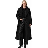 AllSaints womens Freddie Fur Coat
