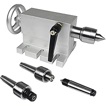 CNCTOPBAOS 65mm Lathe Center Morse Taper 2 Live Center Movable MT2