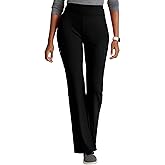 BARCO One Performance Knit Sprint Scrub Pant for Women – 7-Pocket, High-Rise Yoga Pants with 360 Spandex Stretch