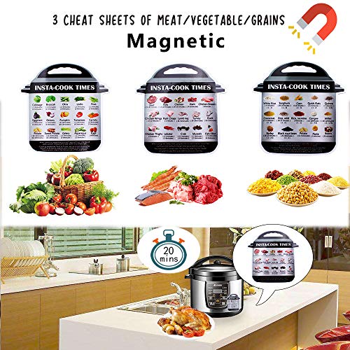 Accessories for Instant Pot,Accessories Compatible with 5/6/8Qt Instant Pot - 60 Pcs Cake Baking Papers,2 Steamer Baskets,Non-stick Springform Pan,Egg Rack,Egg Bites Mold,Kitchen Tong,Dish Plate Clip