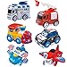 Joyin Toy 6 Pieces Friction Powered Die-Cast City Traffic Vehicles Toddler Car Toy