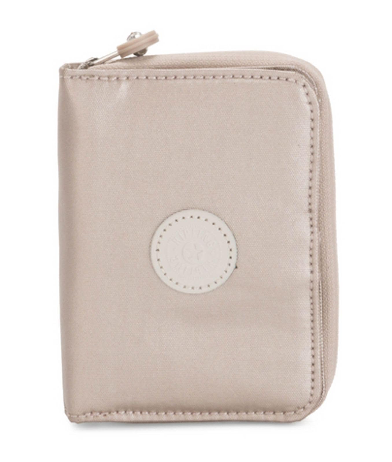 Kipling MONEY LOVE Medium Wallet, Metallic Glow (Silver)