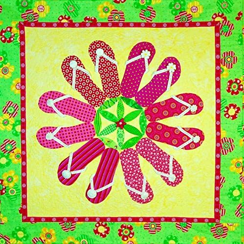 Happy Stash Quilts Flip Flop Flowers Quilt Pattern
