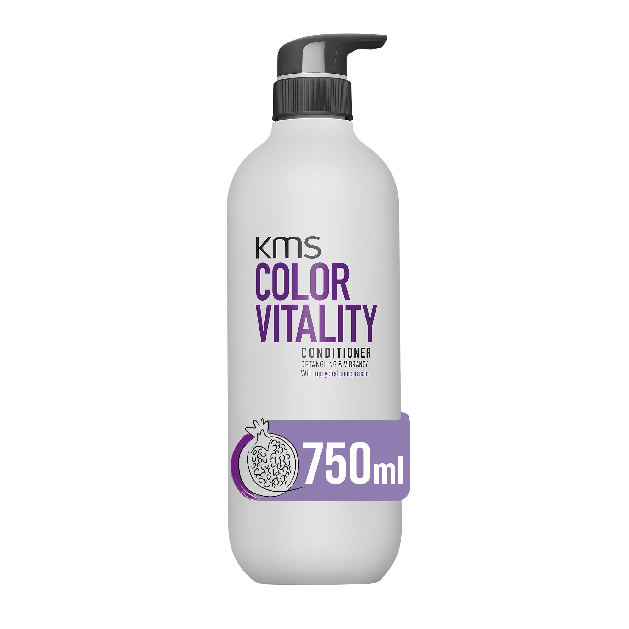 KMS ColorVitality Conditioner, For Coloured Hair, Color Protection & Shine, Vegan & PETA Approved, 750ml