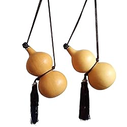 Fenteer Dried Gourd Water Bottle, Portable Water