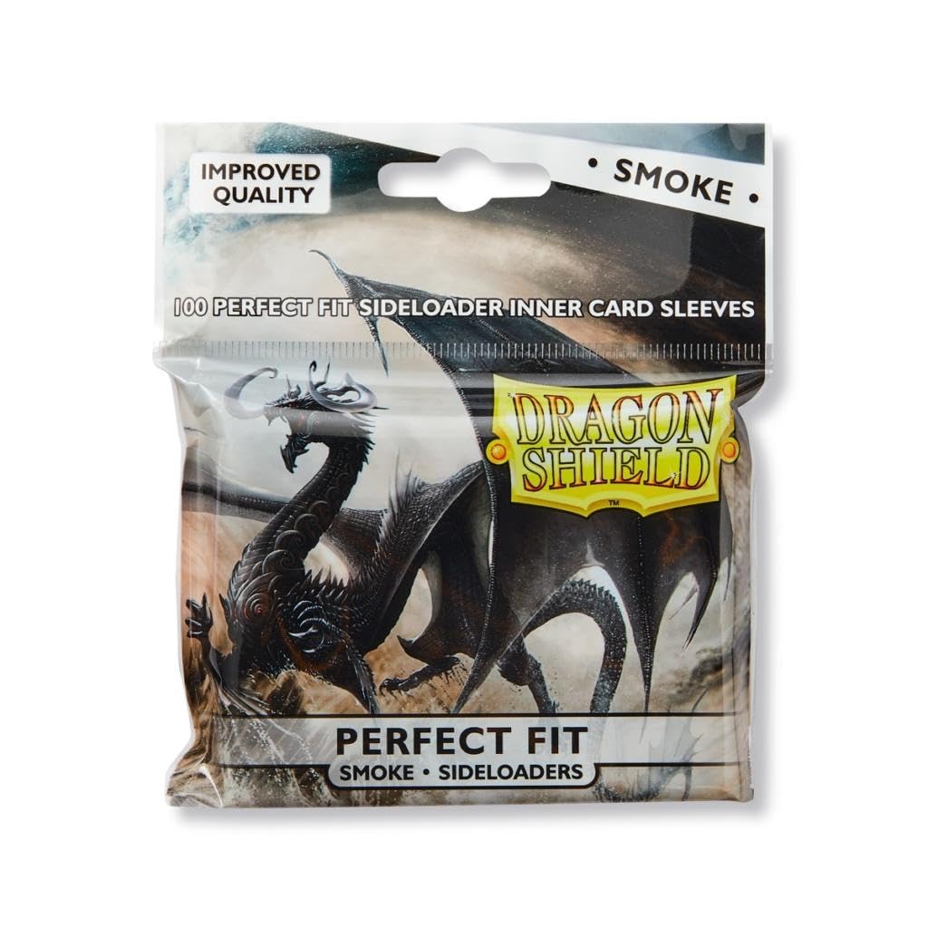 Arcane Tinman AT-13123 Dragon Shield Sleeves Sideloader Smoke (100) Card — image 1