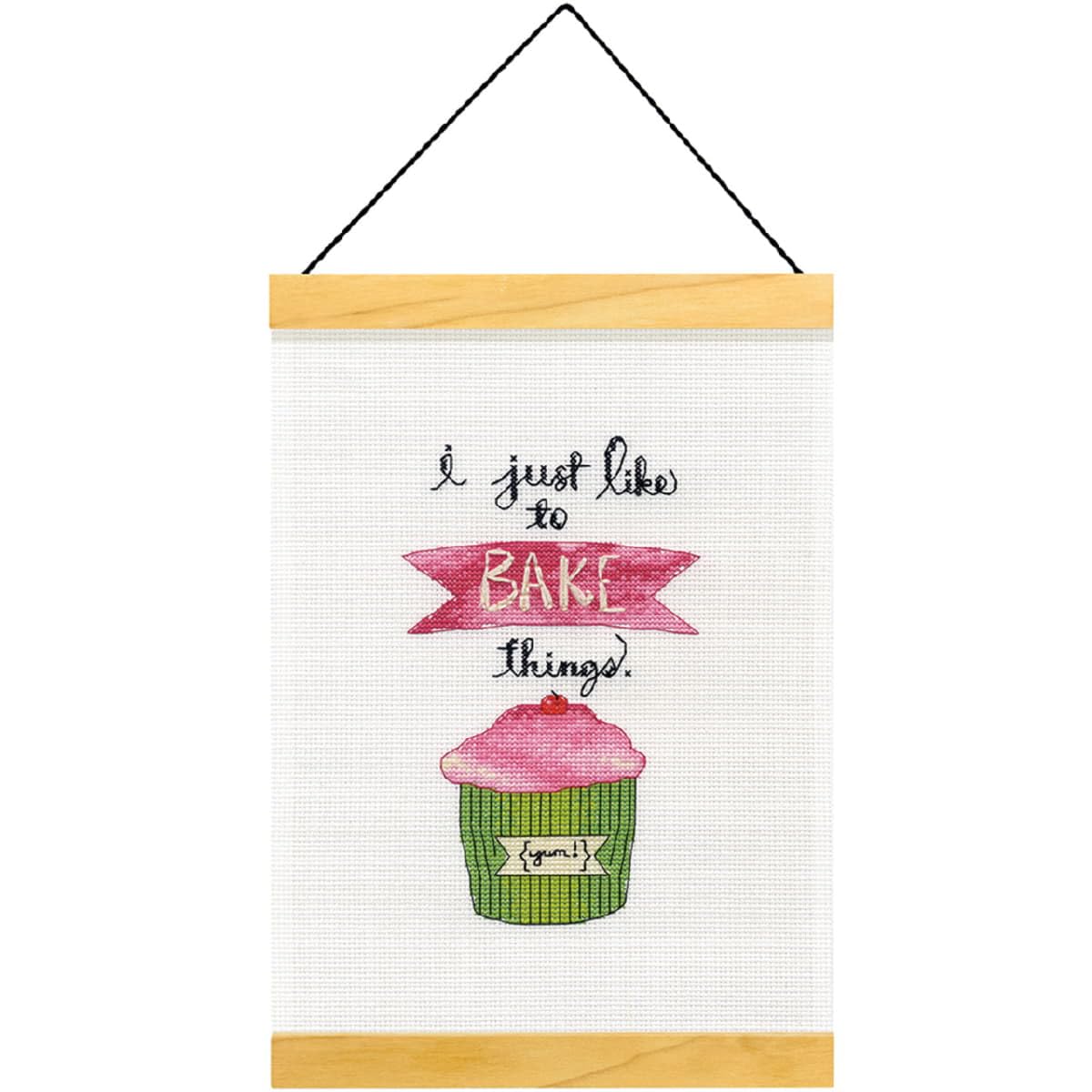 Dimensions Counted Cross Stitch Kit: Banner: Just Like to Bake, Various, One