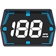 ACECAR Digital GPS Speedometer HUD - Universal Head Up Display With MPH, Compass & Driving Alerts