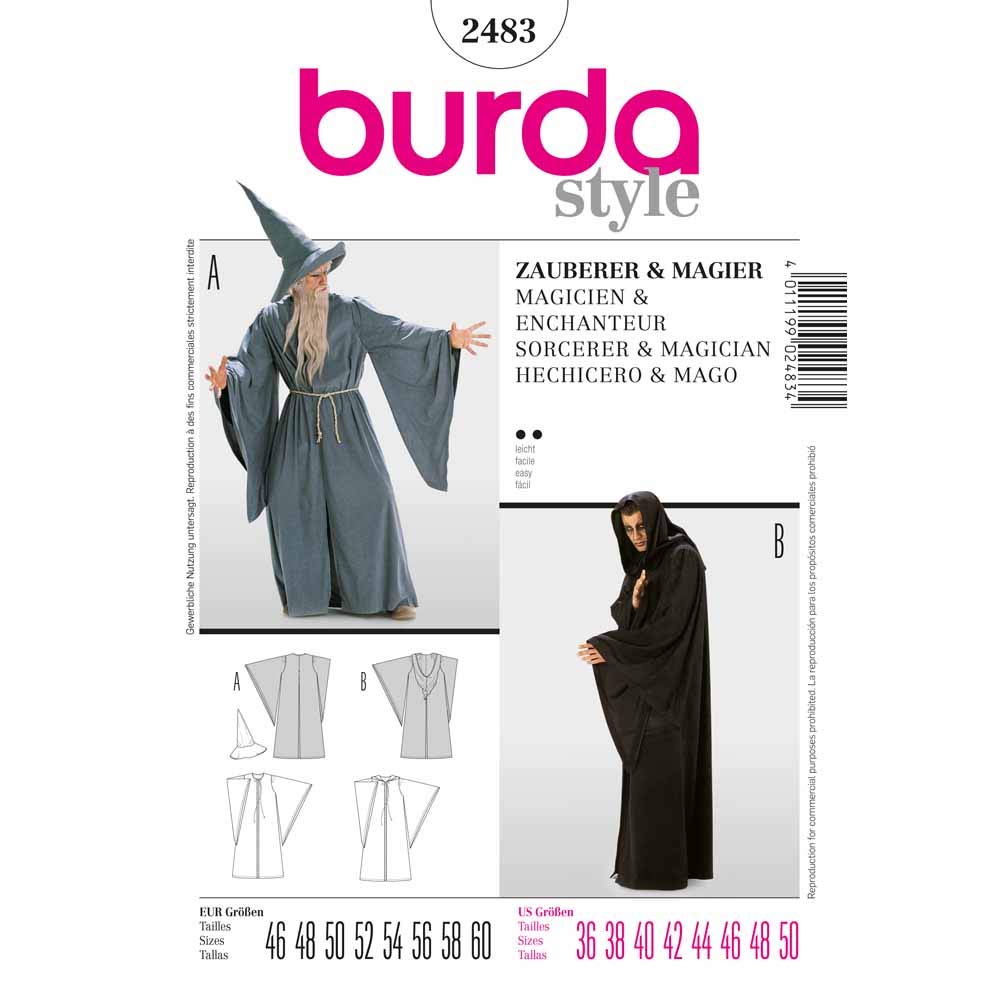 Burda 2483 46–60 g.