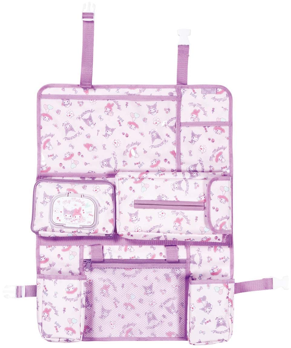 スケーター (skater) 車用 シートバックポケット マイメロディ クロミ カワイイ CSBP1-A商品画像