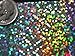Glittering Sign Vinyl, Holographic Irridescent Sequins, Self-adhesive,12 Inch X 10 Feet