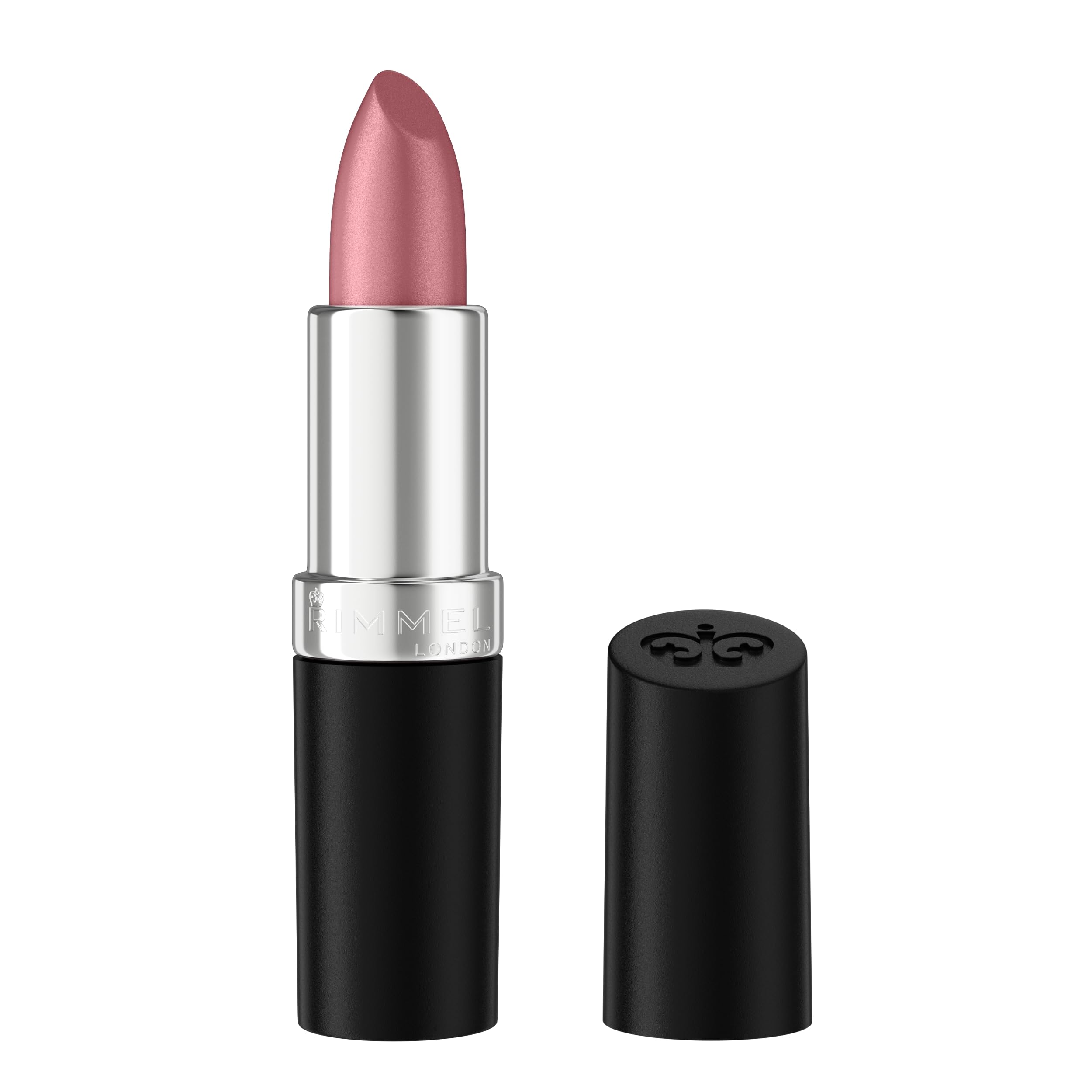 Rimmel Lasting Finish Lipstick 904 Pink Frosting, Creamy Satin Finish, Long Lasting 8 HR Wear, Comfortable Formula, Rich Pigment — image 1