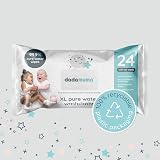 Dadamuma 99.9% Pure Water XL Wipes 12 x 24 Biodegradable Plastic-Free view 3