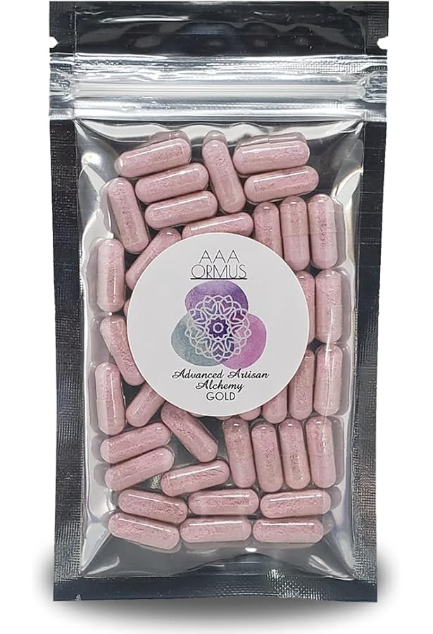 Amazon.com: ORMUS - 40 Vegan Capsules - Monatomic Gold - The