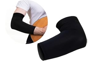 Alba Guitar Beads Black short arm sleeve for guitarists, for Classical, Flamenco, Electric guitar players Size Small/Medium