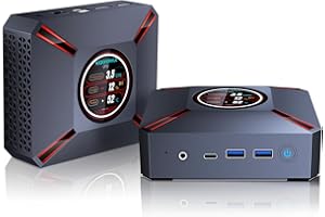 Mini PC, 12th Gen i9-12900HK Mini Computers (14 Cores,20 Threads) 32GB DDR4/1TB /2TB PCIe 3.0 SSD Mini PC Win 11 Pro,WiFi 6,B