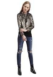 True Religion Reversible Sequin Dusty Jacket Coat