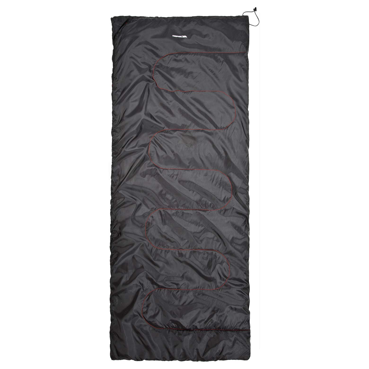 Trespass Envelop Hollowfibre 3 Season Single Sleeping Bag For Travel Camping