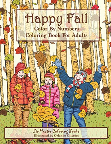 Mua Color By Numbers Coloring Book For Adults: Happy Fall: Autumn ...