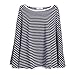 Sale! 360° Full Coverage Nursing Cover for Breastfeeding - Luxurious, Soft Breathable Cotton in Poncho Style (Navy Stripe)