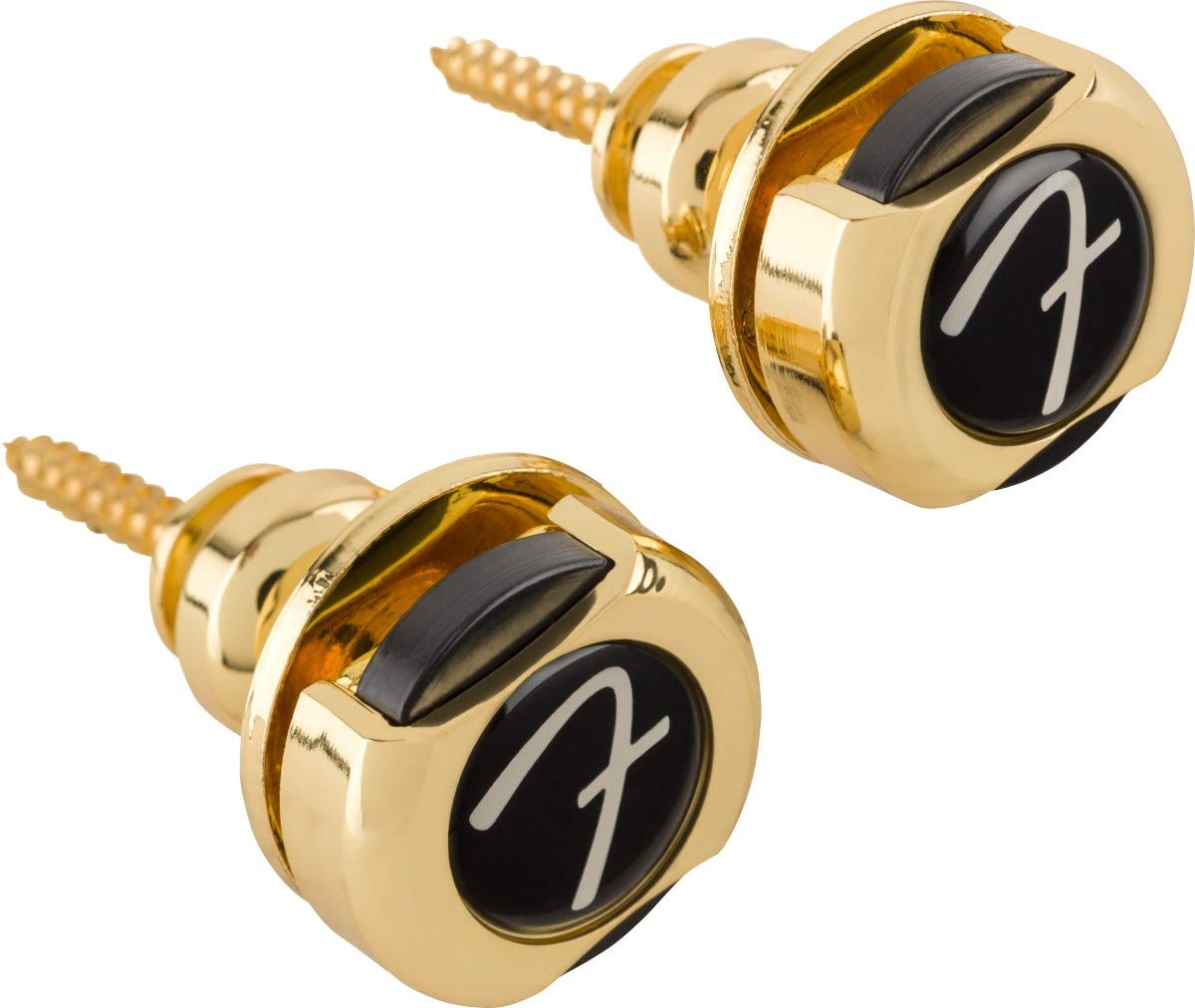 Fender Infinity Strap Locks - 360° Rotation - Gold, 0990818649