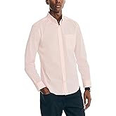 Nautica Mens Nautica Sustainably Crafted Gingham Plaid Shirt