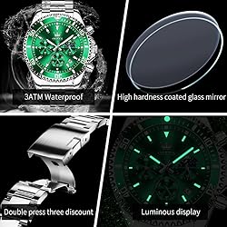 OLEVS Watches for Men Business Dress Big Face